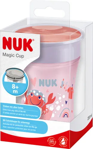 NUK VASO MAGIC CUP 360° 8M X230ML